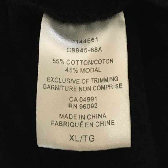 Cotton Modal Hilary Radley Soft Navy Blue With Floral Embroidered Collar - Picture 10 of 16